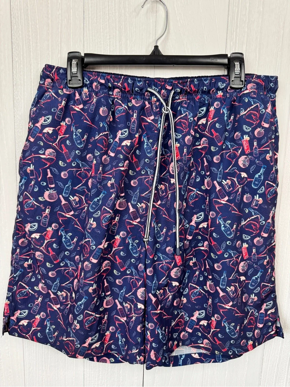 Peter Millar Men’s Seaside Recipe for Disaster Bloody Mary Lined Swim Trunks